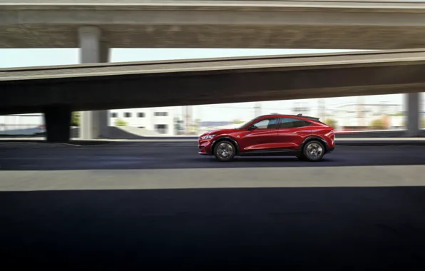 Speed, Mustang, Ford, side view, crossover, EU-Spec, 2020, electrocreaser