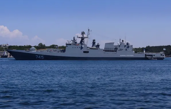 Frigate, Sevastopol, The Black Sea Fleet, patrol ship, &quot;Admiral Grigorovich&quot;, the project 11356