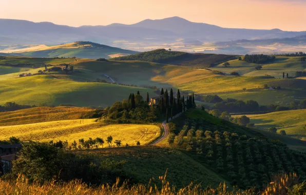 View, Italy, Tuscany