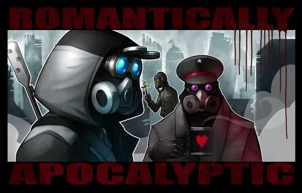 Comic, romance of the Apocalypse, romantically apocalyptic