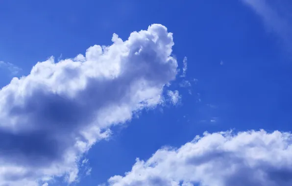 Sky, blue, cloud