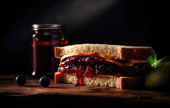 Light, berries, food, art, bread, Bank, Board, still life
