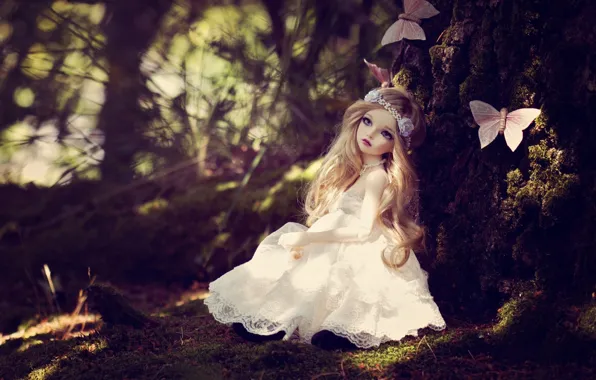 Butterfly, toy, doll