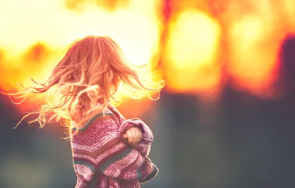 Hair, girl, stroke, Meg Bitton