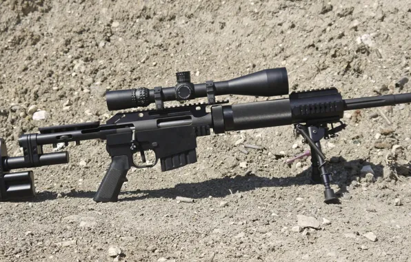 Picture optics, Sniper rifle, mound, sniper rifle, McMillan CS5