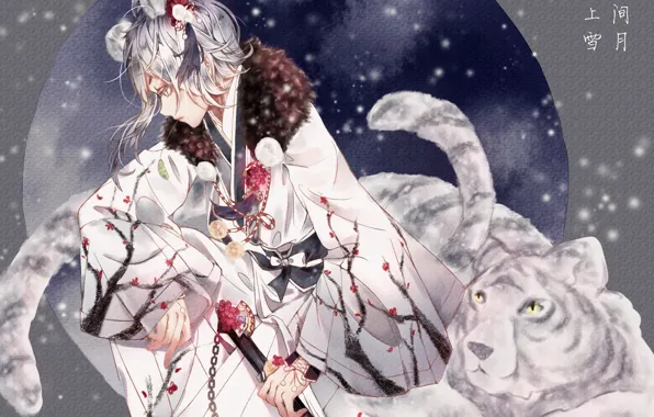 Stray Dogs: A Literary Genius, guy, tiger, Bungou Stray Dogs, Atsushi Nakajima