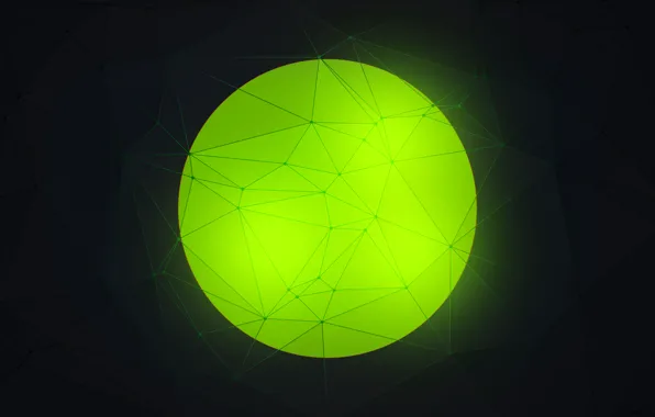 Picture energy, light, line, circles, background