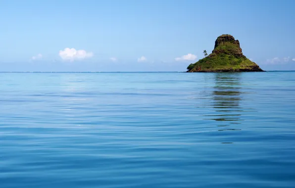 Picture landscape, nature, the ocean, island