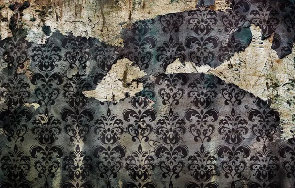 Old, Wallpaper, pattern, vintage