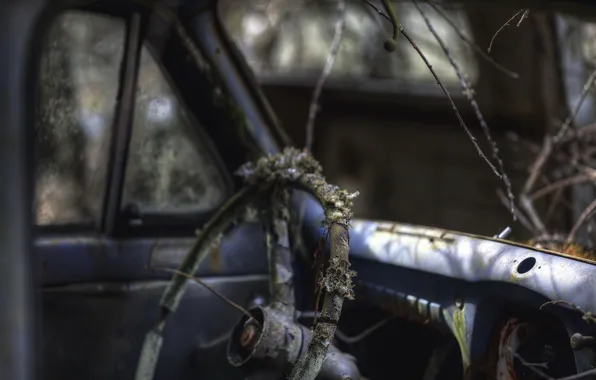 Machine, the wheel, scrap