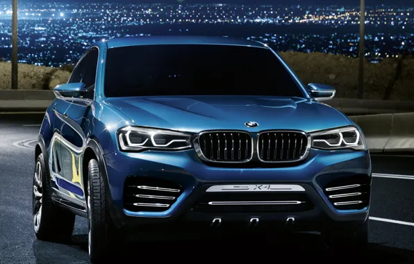 Picture Concept, lights, BMW, BMW, the front, powerful