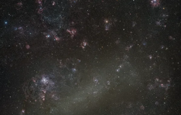 Space, BMO, LMC, The Large Magellanic Cloud, dwarf galaxy, Large Magellanic Cloud