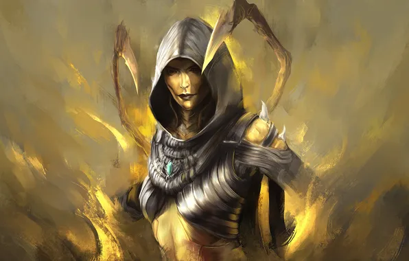 The game, art, Mortal Kombat X, the Queen bee, Di Thief