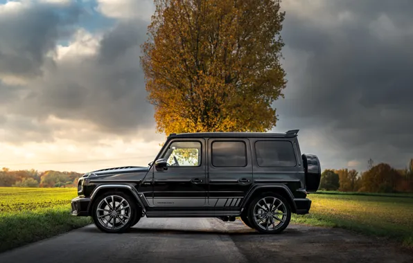 Mercedes-Benz, side view, AMG, Inferno, G-Class, Gelandewagen, G63, Manhart