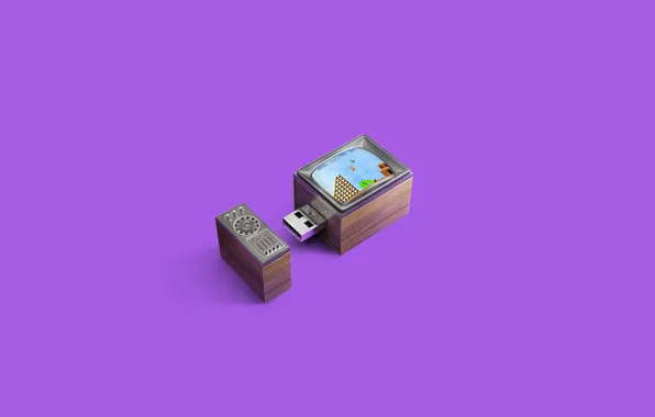 Minimalism, Super Mario Bros., Andrei Lacatusu, Memories Stick, Old TV