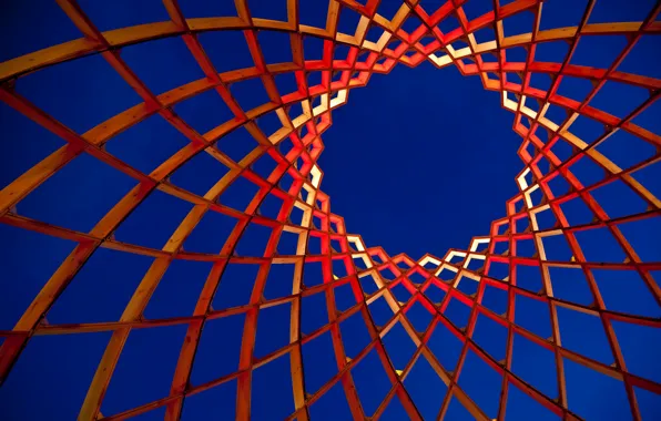 The sky, abstraction, design, tower
