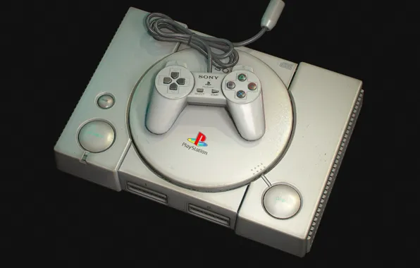 Picture Sony, Console, Sony Playstation, First, PlayStation, Console, Console, PlayStation SCPH-1001