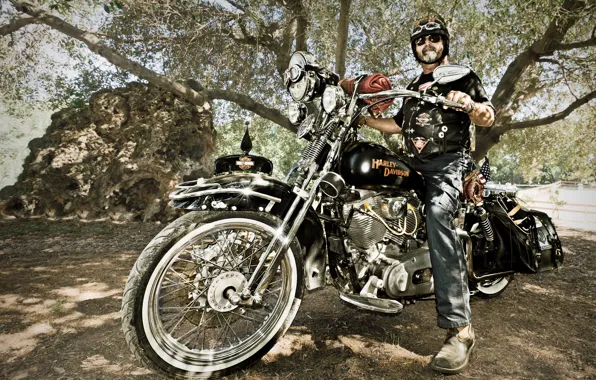 Style, motorcycle, biker, Harley-Davidson