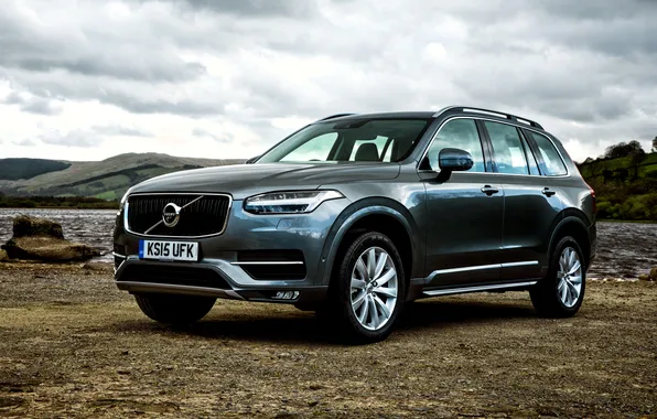 Volvo, XC90, Volvo, UK-spec, 2015, Momentum