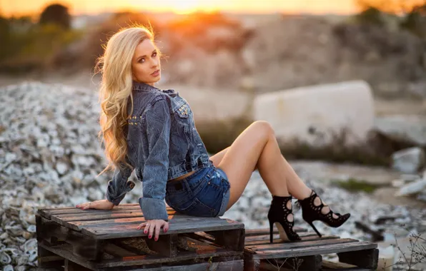 Picture look, girl, face, style, hair, beauty