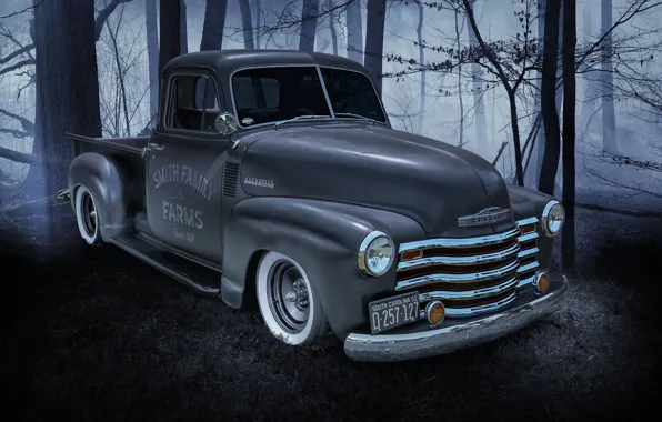 Chevrolet, Machine, pickup, the front