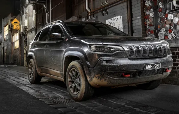 2018, Jeep, Cherokee, Trailhawk