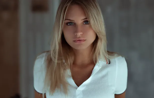 Look, hair, Girl, blonde, Polo, Andrey Firsov