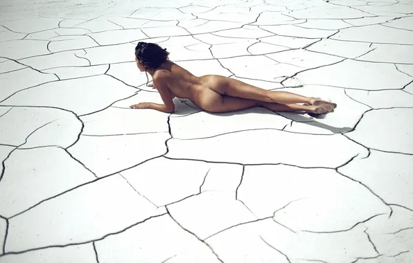 Ass, girl, cracked, feet, naked, body, drought, girl