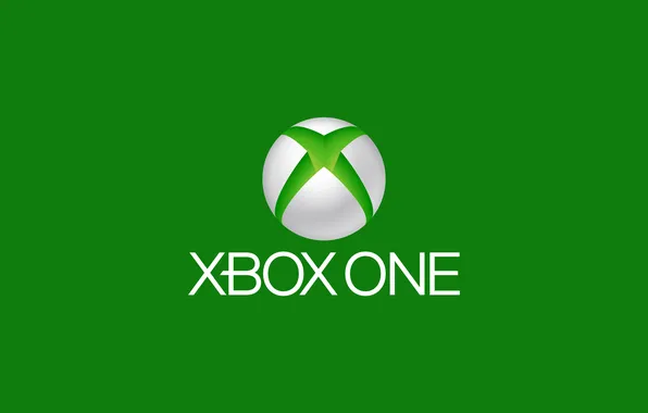 Picture green, logo, Microsoft, logo, Xbox, Xbox one
