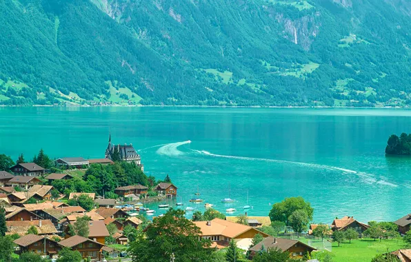 Switzerland, Yacht, Cottage