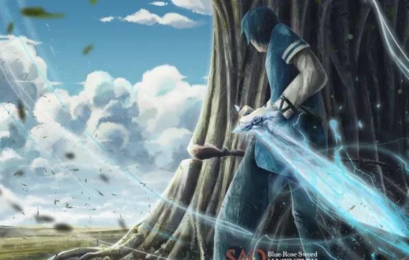 Sword, guy, Sword art online, Sword Art Online