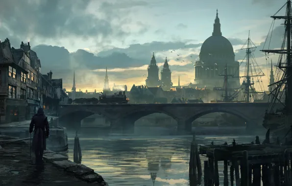 Picture London, Assassins Creed, Art, Syndicate, Syndicate, Ubisoft Quebec, Assassin's Creed: Syndicate, Assassin's Creed: Syndicate