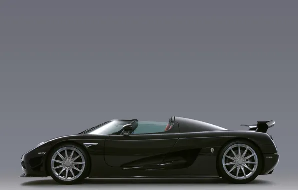 Black, supercar, side view, carbon, CCXR, Koenigsegg ccx products