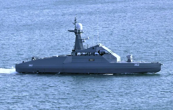 Boat, interceptor, Saudi Arabia, HSI 32