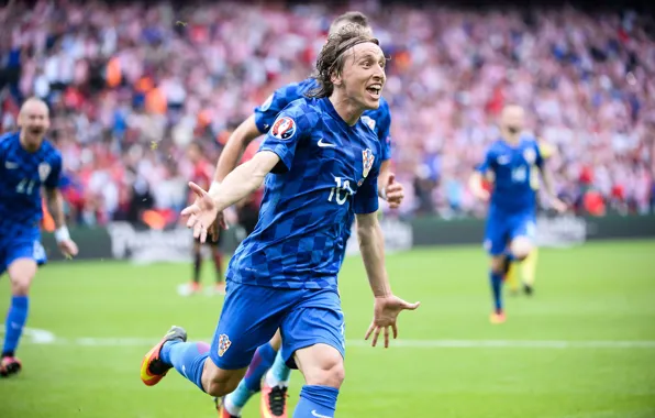 Football, Croatia, football, Luka Modric, European Championship 2016