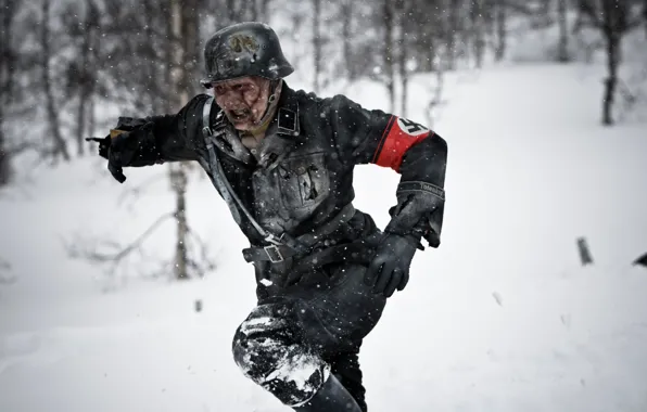 Dead, Operation, zombies, German, snow 2