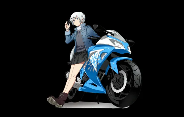 Kawaii, anime, pretty, skirt, bishojo, seifuku, White Snow, RWBY