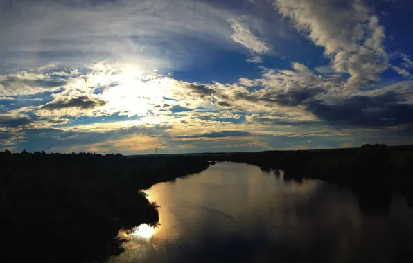 Picture river, Oka, Kaluga, Kaluga, Oka