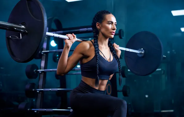 Pose, figure, fitness, rod, training, workout, workout, fitness