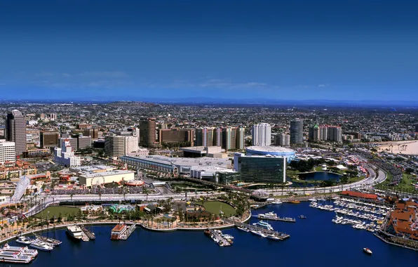 City, the city, USA, Long Beach, California