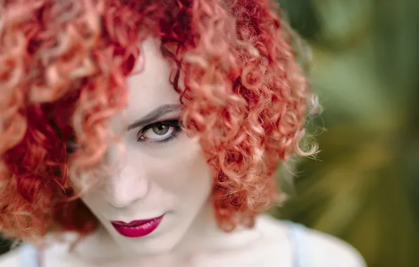 Look, girl, portrait