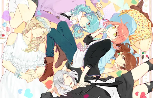 Girl, art, guys, Uta no prince-sama