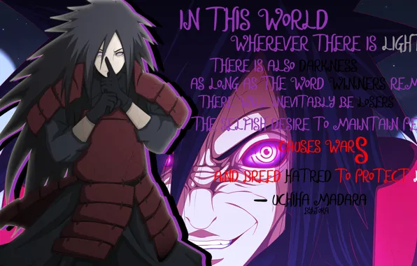 Art, Naruto, Naruto, Madara Uchiha