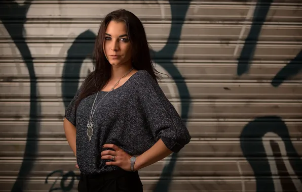 Look, pose, hair, Mila Volkova