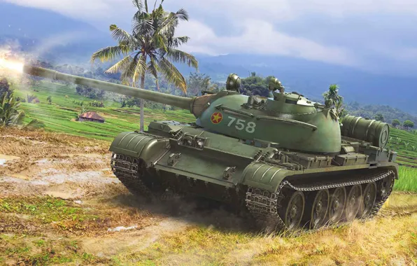 Tank, USSR, Vietnam, main battle tank, average, MBT, Antonis Karidis, MBT