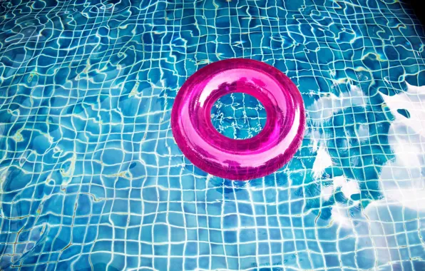 Water, round, pool