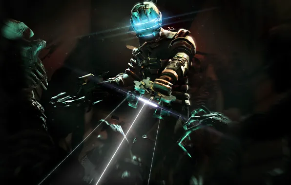 Picture Dead Space, Electronic Arts, Isaac Clarke, survival horror, necromorphs, engineer suit