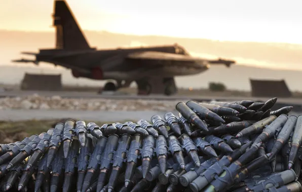 Bullets, tape cartridges, Su-25