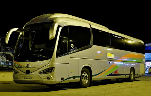Night, Parking, bus