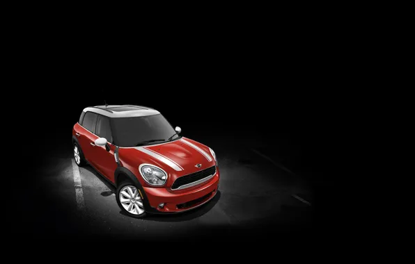 Red, Auto, Countryman, Figure, Red, Mini Cooper, MINI, Mini Cooper